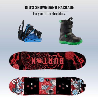 Kids Snowboard Package